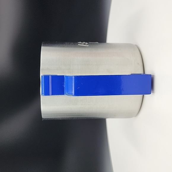 Absolut Mule Metal Cup Mug with Vodka Bottle-shaped Blue Handle - Picture 4 of 8